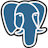 PostgreSQL development stack logo